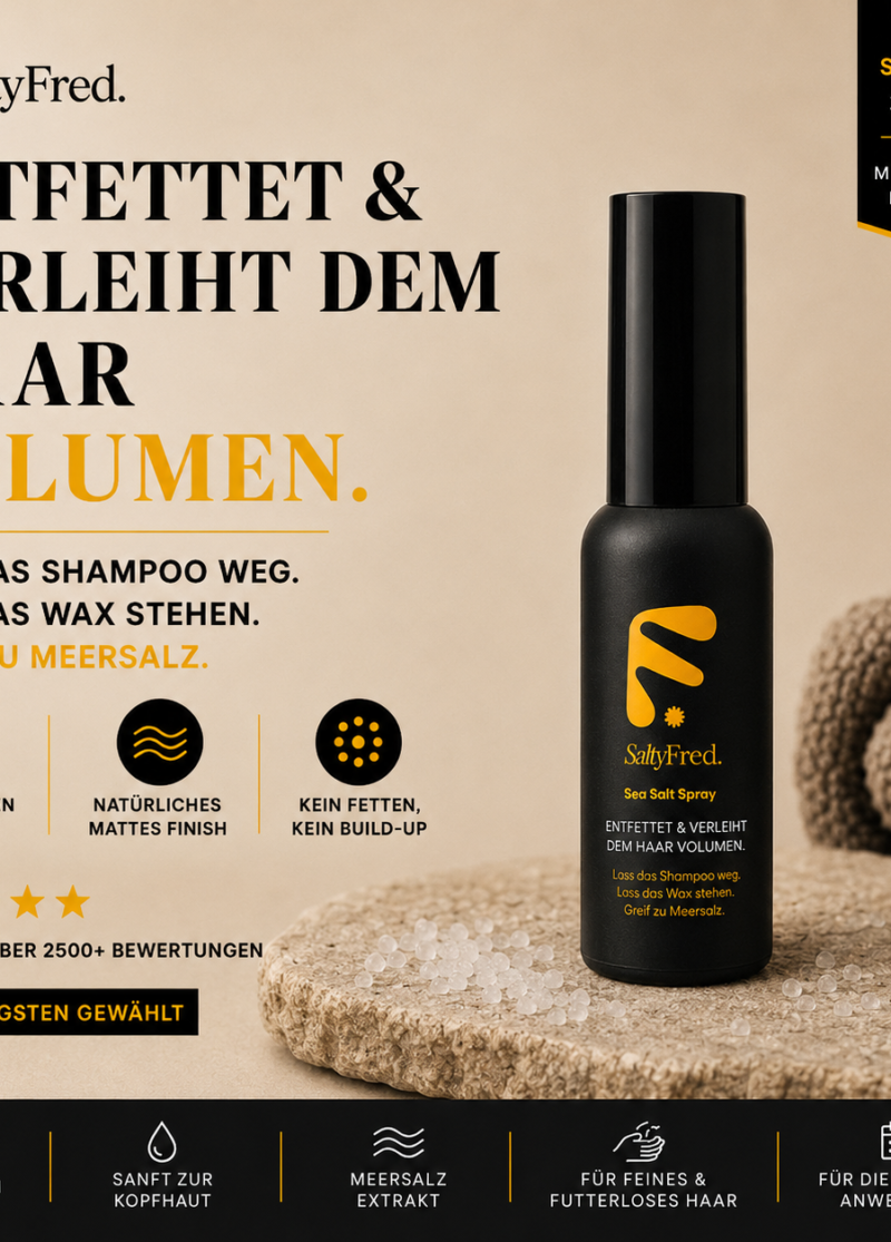 Salty FRED – Meersalz-Spray 30 ml