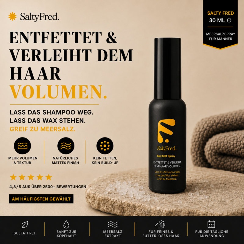 Salty FRED – Meersalz-Spray 30 ml