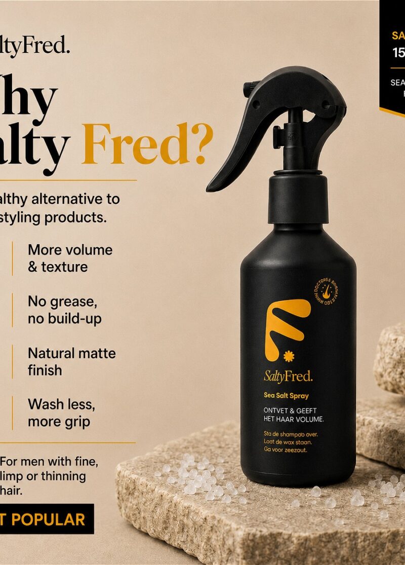 saltyfred for flat hair men