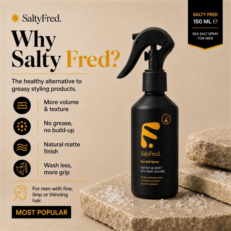 saltyfred for flat hair men