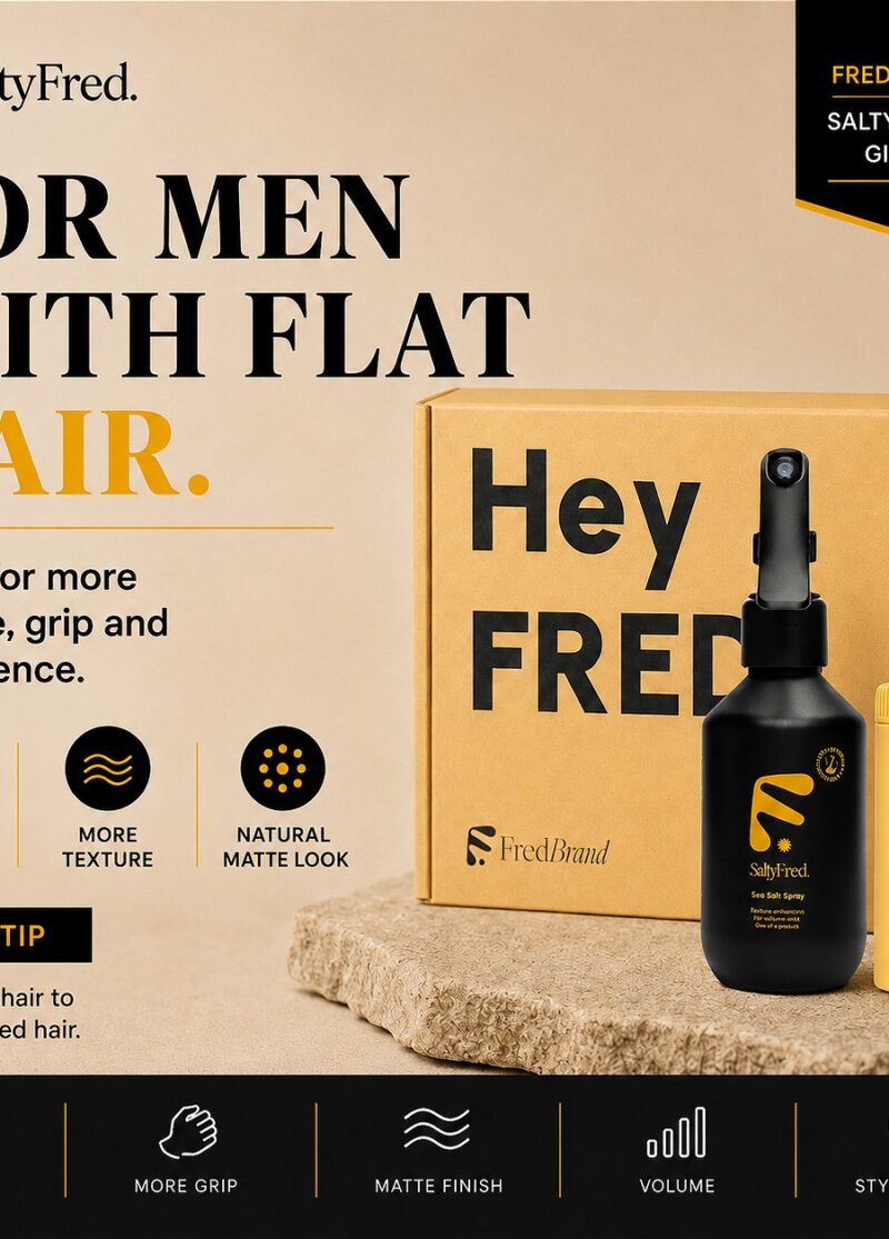 for men with flat hair