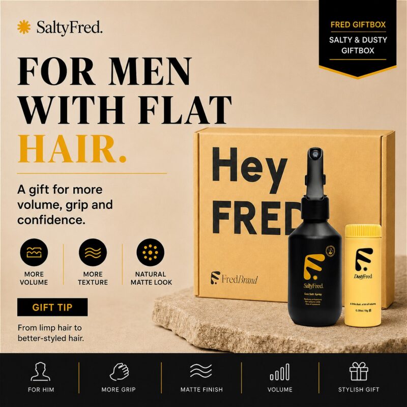 for men with flat hair