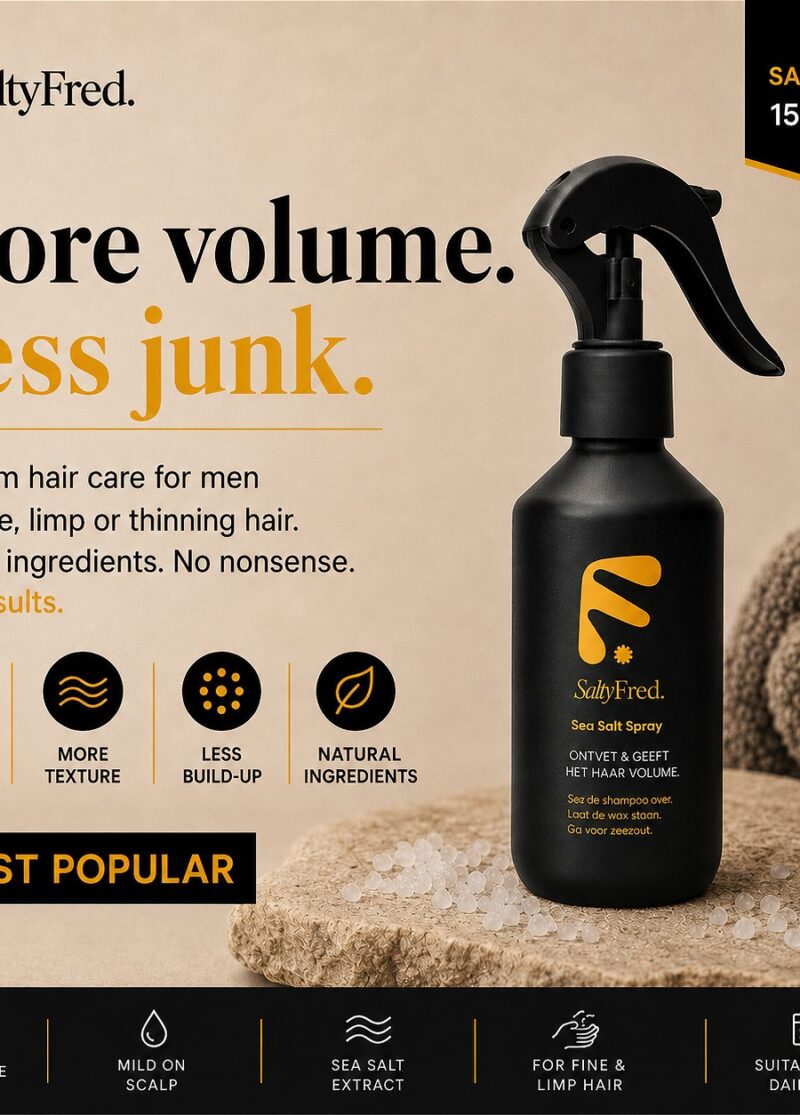 sea salt spray volume with fred