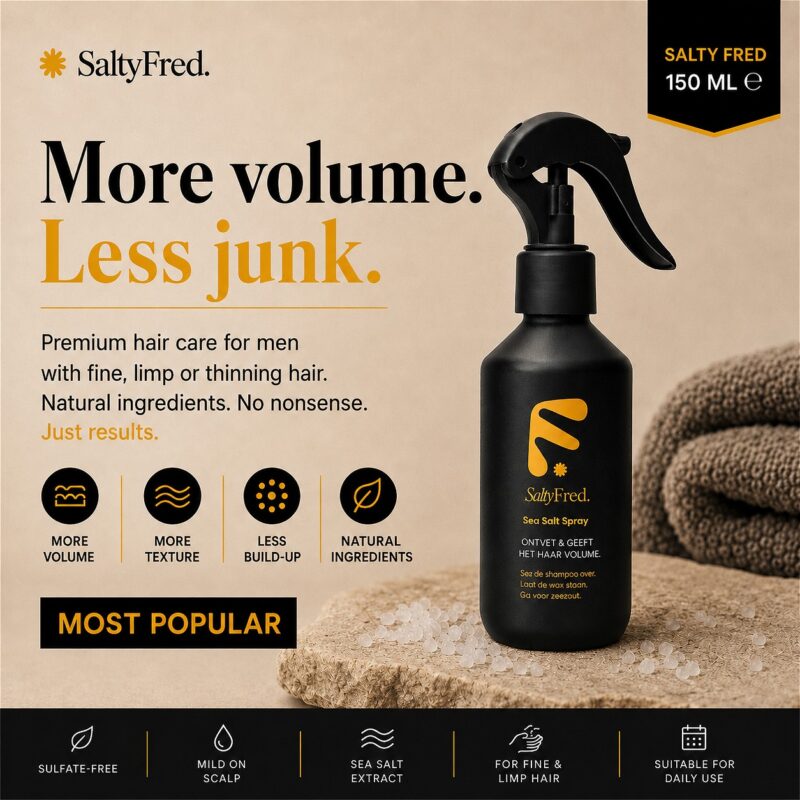sea salt spray volume with fred