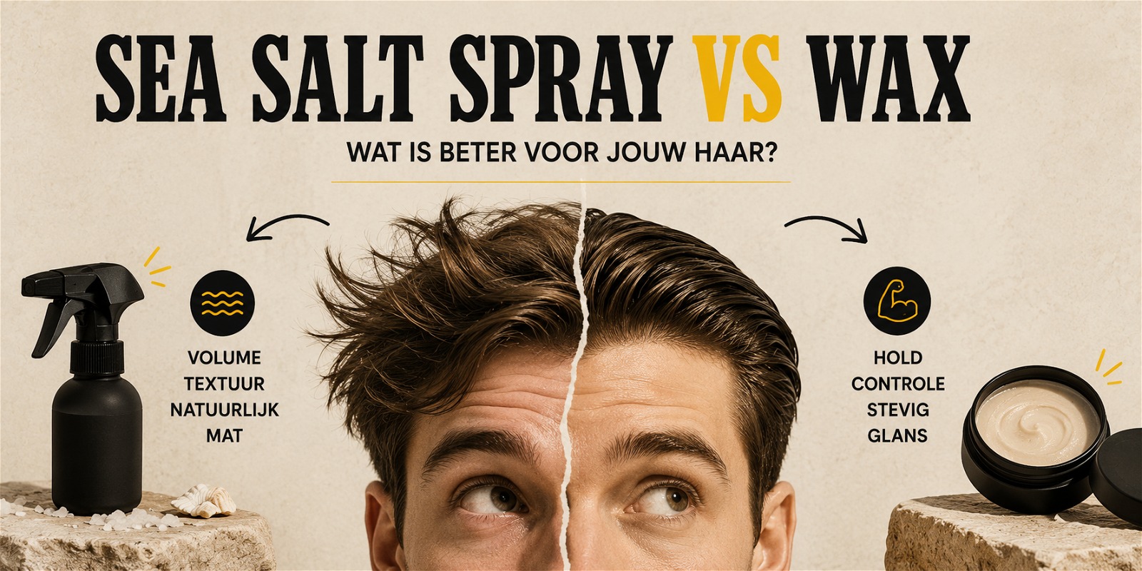 Zeezout of wax voor je haar? Wat is beter