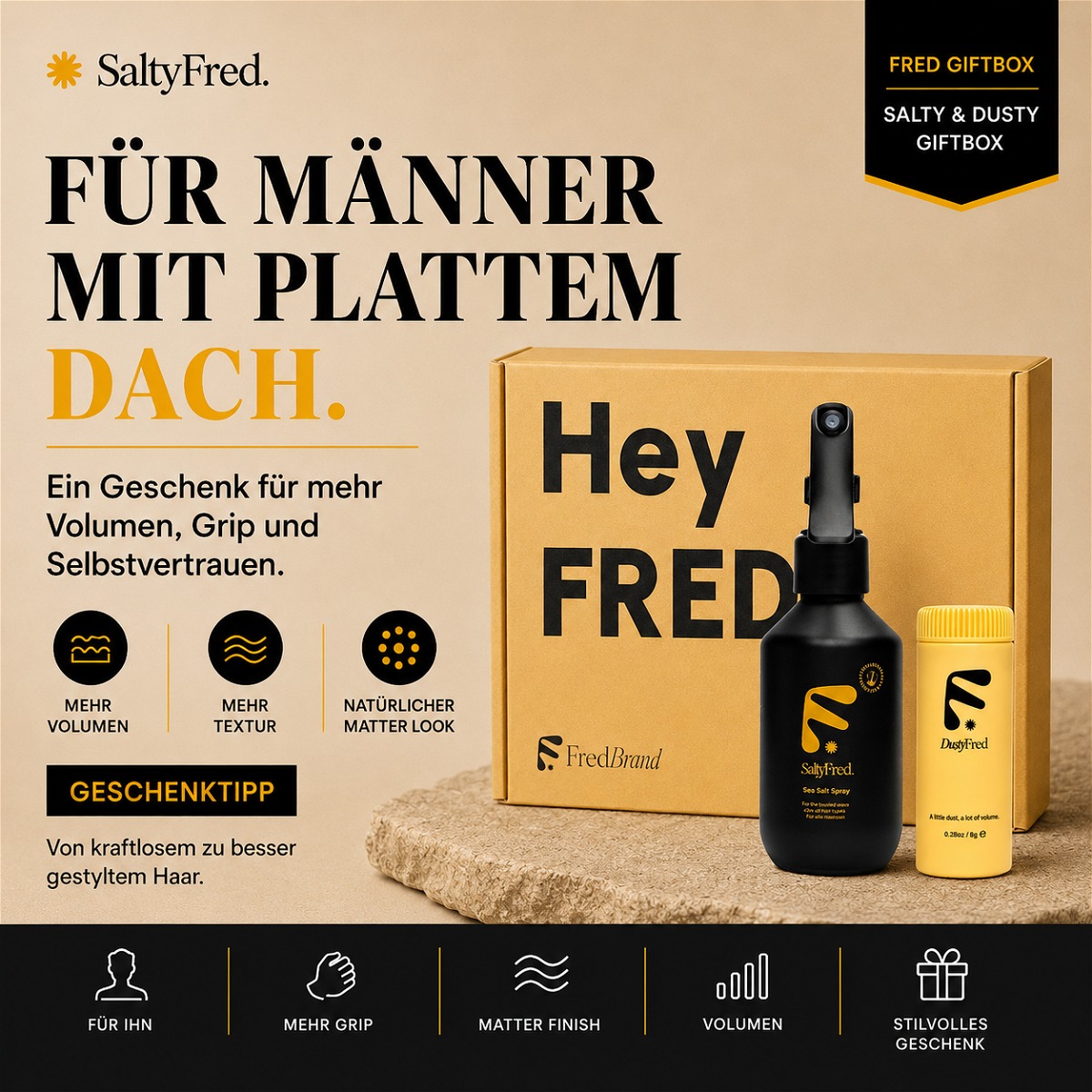 volume haircare for men