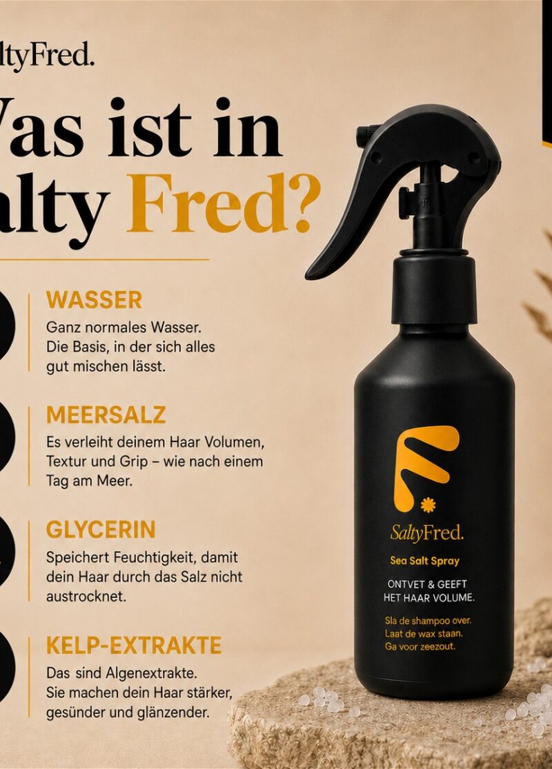 SaltyFRED – Meersalz-Spray 🌊