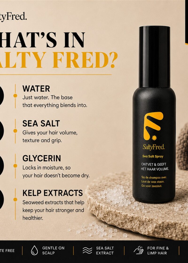 Salty FRED – Sea salt spray 30 ml