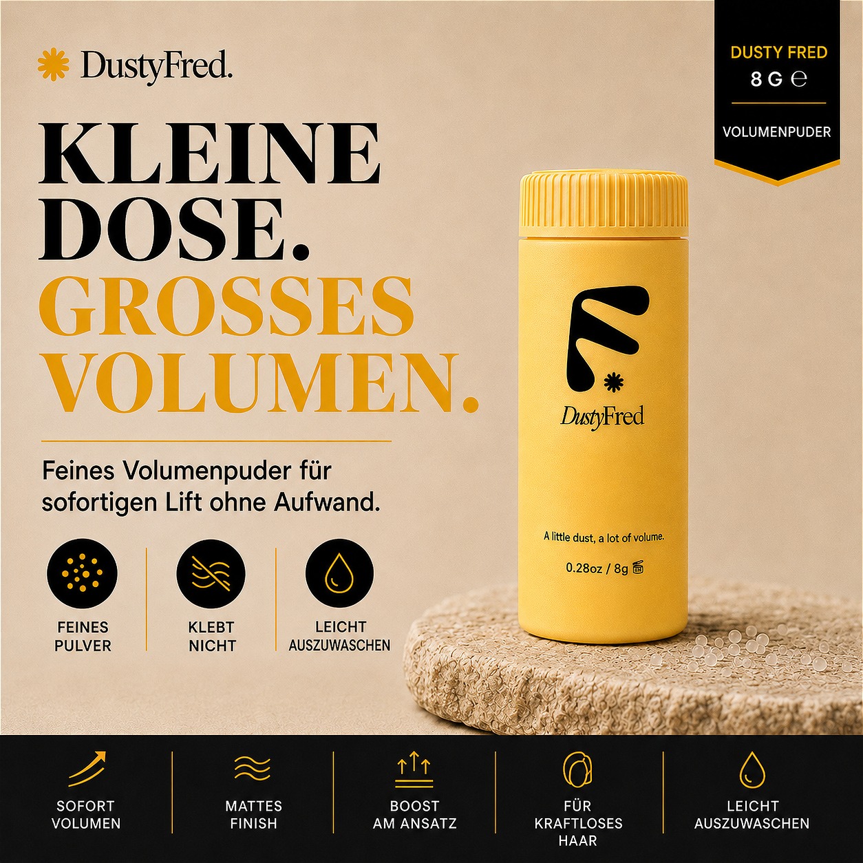 Dusty FRED Volumenpuder 💨