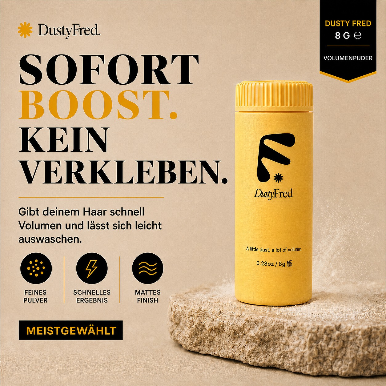 Dusty FRED Volumenpuder 💨